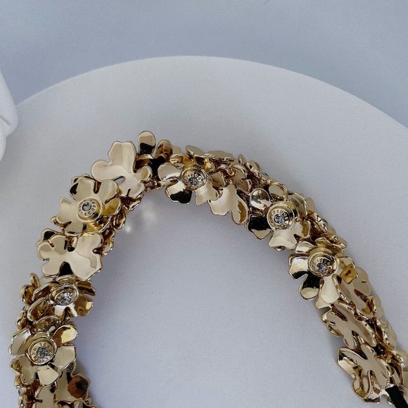 Henri Bendel Hibiscus Crystal Headband main image 5